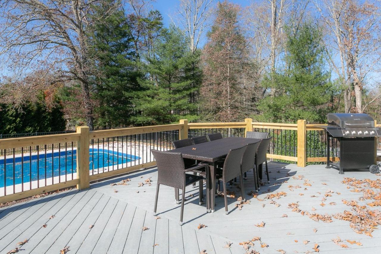 Luxurious House With Pool Near Asheville By Mighty Tree Properties Leicester المظهر الخارجي الصورة